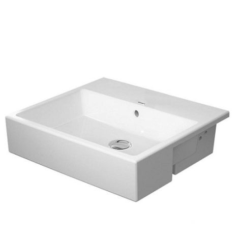  - DURAVIT Vero Air Umywalka półblatowa 55x47 cm biały połysk 0382550060 - 0382550060 - Łazienki Szydłowski