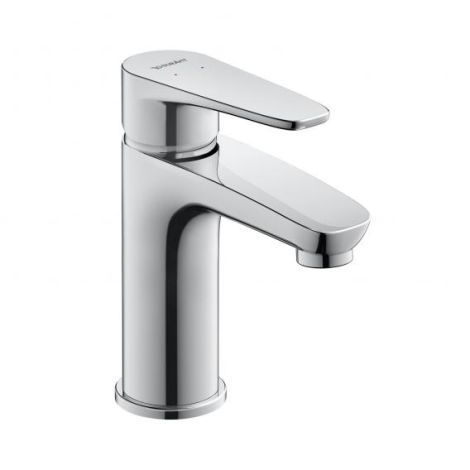 - DURAVIT B.1 bateria umywalkowa S, bez korka automatycznego chrom B11010002010 - B11010002010 - Łazienki Szydłowski