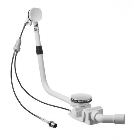 - DURAVIT Zestaw przelewowo-odpływowy Quadroval chrom 791249000001000 - 791249000001000 - Łazienki Szydłowski