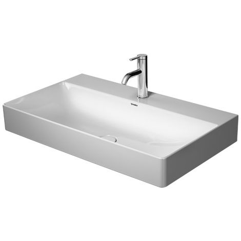  - DURAVIT DuraSquare umywalka meblowa 80x47 cm biały połysk 2353800041 - 2353800041 - Łazienki Szydłowski