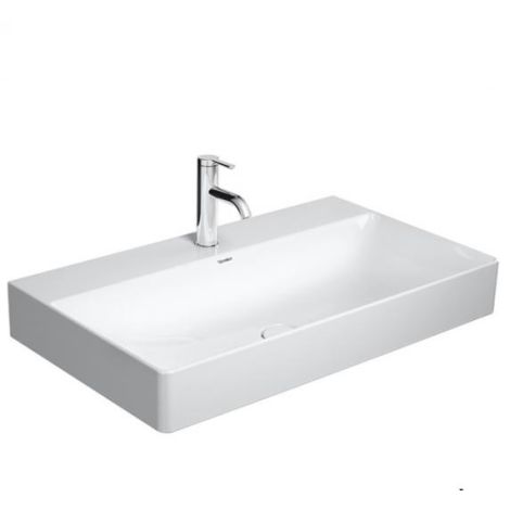  - DURAVIT DuraSquare Umywalka szlifowana 80x47 cm biały połysk 2353800071 - 2353800071 - Łazienki Szydłowski