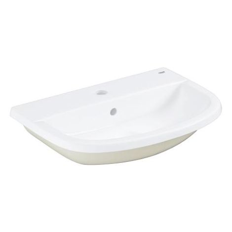 - GROHE-Bau Ceramic Umywalka wpuszczana w blat 56x40 cm biała 39422000 - 39422000 - Łazienki Szydłowski