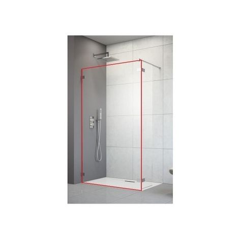 - RADAWAY Arta Walk-in Kabina prysznicowa (część frontowa) 110cm , 3862110301 - 386211-03-01 - Łazienki Szydłowski