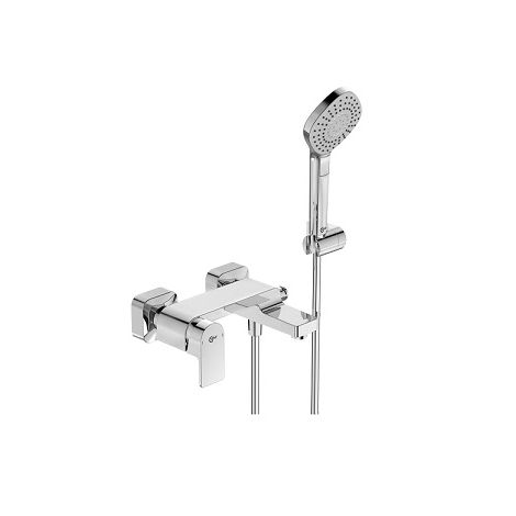 - IDEAL STANDARD EDGE Bateria wannowa ścienna, z akcesoriami chrom A7122AA - A7122AA - Łazienki Szydłowski