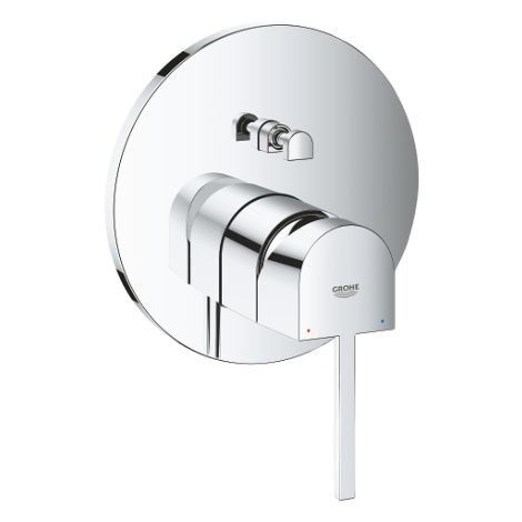 - GROHE-Plus bateria do obsługi dwóch wyjść wody chrom 24060003 - 24060003 - Łazienki Szydłowski