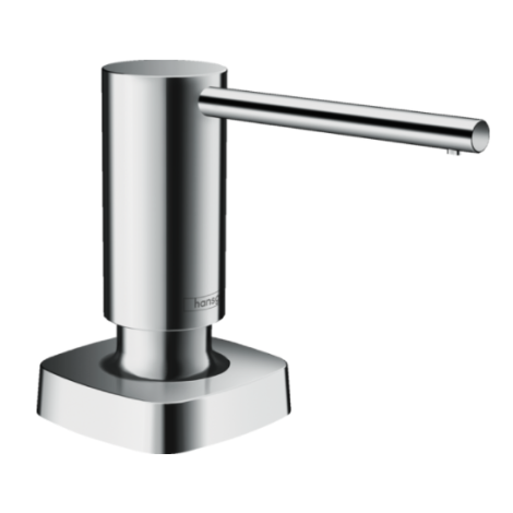 - HANSGROHE A71 dozownik mydła w płynie chrom 40468000 - 40468000 - Łazienki Szydłowski