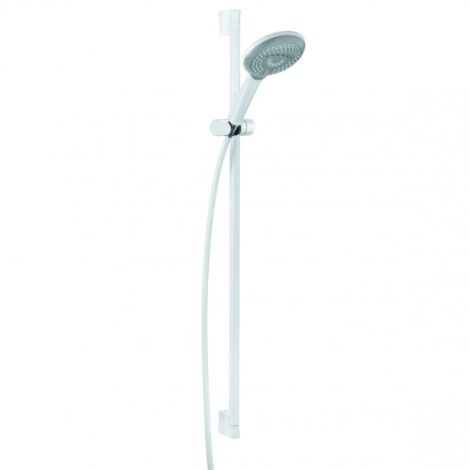 - KLUDI FRESHLINE 3S Zestaw natryskowy biały, chrom 679409100 - 6794091-00 - Łazienki Szydłowski