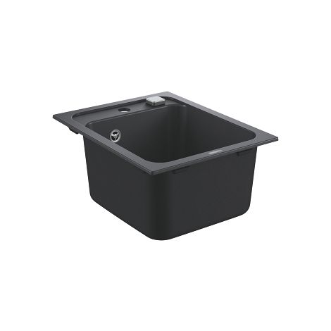  - GROHE-K700 Zlewozmywak kompozytowy 40 x 50 cm kolor czarny granit 31650AP0 - 31650AP0 - Łazienki Szydłowski