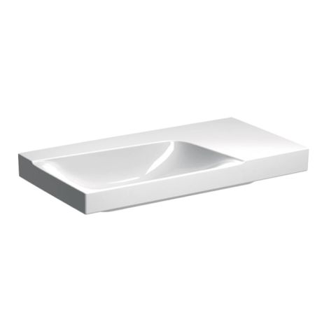  - GEBERIT Xeno2 Umywalka 90  x 48 cm, prawa, bez otworu, biały z powłoką keratect 500534011 - 500.534.01.1 - Łazienki Szydłowski
