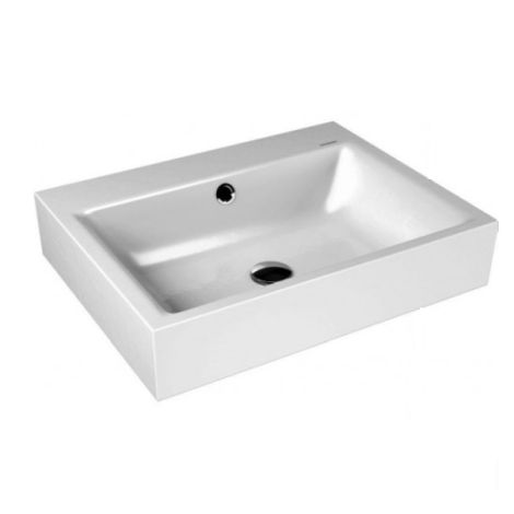 - KALDEWEI Puro Umywalka z przelewem , stal emaliowana 60 x 46 cm biała 901406013001 - 901406013001 - Łazienki Szydłowski
