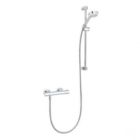  - KLUDI Logo Shower Duo zestaw prysznicowy termostatyczny chrom 685750500 - 6857505-00 - Łazienki Szydłowski