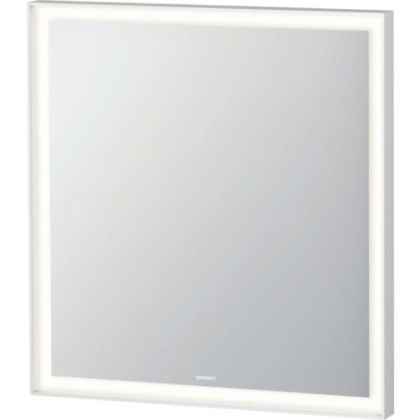  - DURAVIT L-Cube Lustro z podświetleniem 65x70 cm kolor ramy aluminium LC738000000 - LC7380 - Łazienki Szydłowski