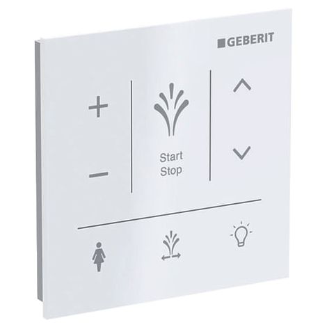 - GEBERIT AquaClean SELA Ścienny panel sterujący biały 147041SI1 - 147.041.SI.1 - Łazienki Szydłowski