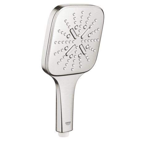 - GROHE-Rainshower SmartActive 130 CUBE Słuchawka prysznicowa 3 strumienie kolor stal nierdzewna 26582DC0 - 26582DC0 - Łazienki Szydłowski