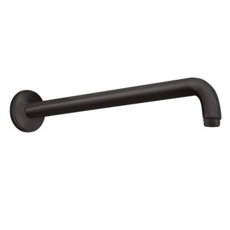  - HANSGROHE Ramię prysznicowe 389 mm, czarny mat 27413670 - 27413670 - Łazienki Szydłowski