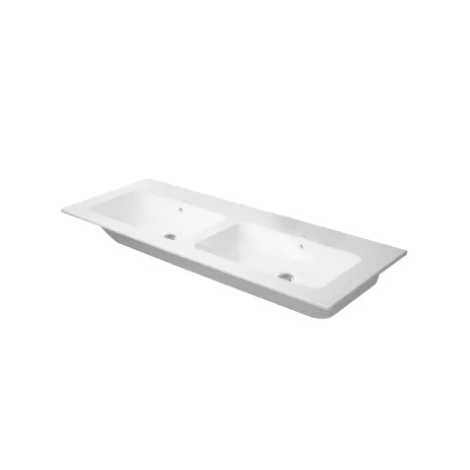 - DURAVIT Me by Starck umywalka meblowa podwójna 130x49 cm biały połysk 23361300601 - 23361300601 - Łazienki Szydłowski