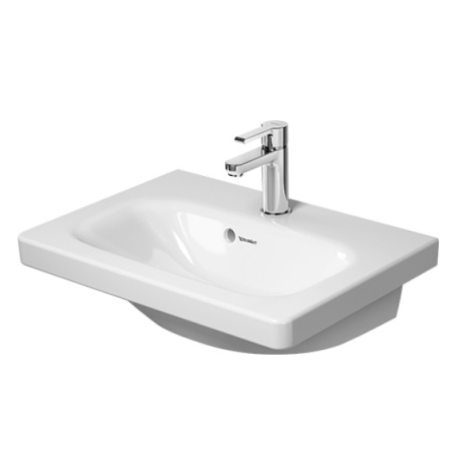 - DURAVIT DuraStyle Umywalka meblowa Compact 55 x 40 cm biały połysk 2337550000 - 2337550000 - Łazienki Szydłowski