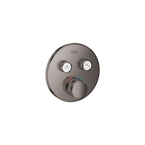  - GROHE-SmartControl Bateria termostatyczna do obsługi dwóch wyjść wody kolor hard graphite 29119A00 - 29119A00 - Łazienki Szydłowski