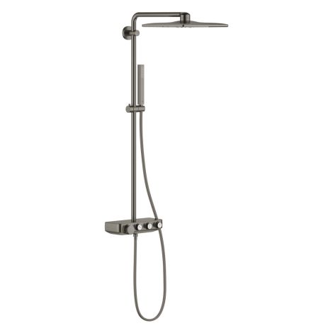 - GROHE-SmartControl System 310 zestaw prysznicowy brushed hard graphite 26508AL0 - 26508AL0 - Łazienki Szydłowski