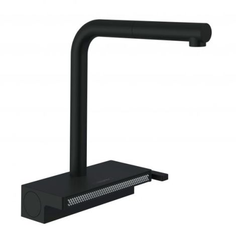 - HANSGROHE Aquno Select M81 Bateria kuchenna kolor czarny mat 73836670 - 73836670 - Łazienki Szydłowski