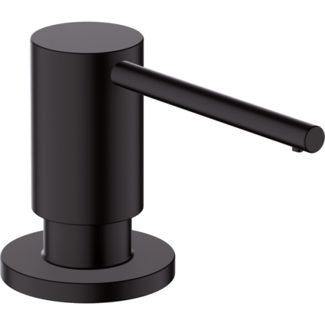 - HANSGROHE A41 Dozownik mydła 500 ml czarny mat 40438670 - 40438670 - Łazienki Szydłowski