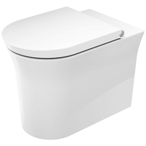 - DURAVIT White Tulip Miska toaletowa stojąca Rimless 37x58 cm biały połysk 2001090000 - 2001090000 - Łazienki Szydłowski