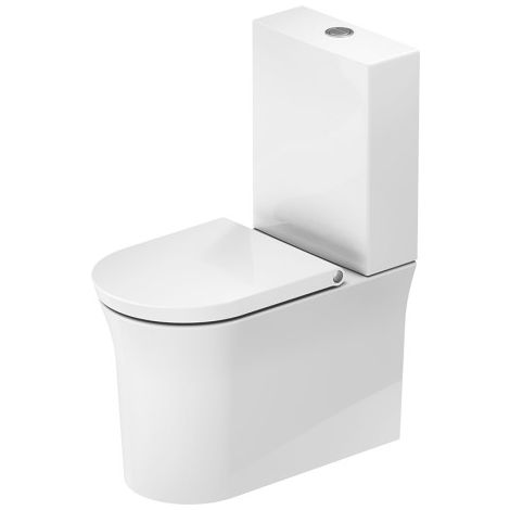 - DURAVIT White Tulip Miska toaletowa stojąca Rimless 37x65 cm biały polysk 2197092000 - 2197092000 - Łazienki Szydłowski