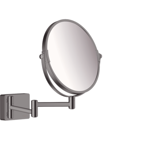 - HANSGROHE AddStoris Lusterko kosmetyczne czarny chrom szczotkowany 41791340 - 41791340 - Łazienki Szydłowski