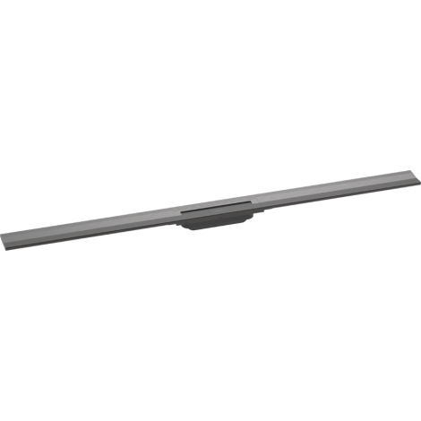 - HANSGROHE RainDrain Flex Element zewnętrzny odpływu 120cm montaż przy ścianie czarny chrom szczotkowany 56054340 - 56054340 - Łazienki Szydłowski