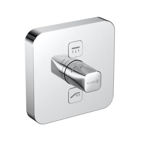  - KLUDI PUSH bateria prysznicowa podtynkowa chrom 387110538 - 387110538 - Łazienki Szydłowski