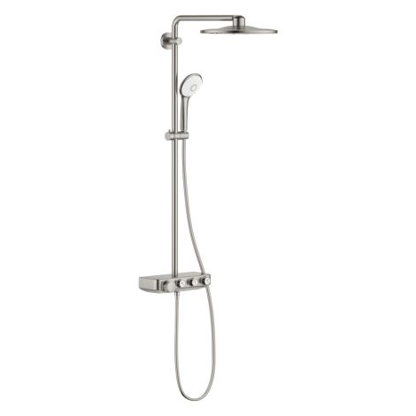 - GROHE-SmartControl System 310 zestaw prysznicowy z baterią termostatyczną kolor stal nierdzewna 26507DC0 - 26507DC0 AT - Łazienki Szydłowski
