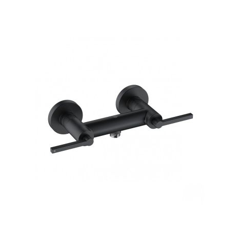  - KLUDI NOVA FONTE PURISTIC bateria natryskowa kolor czarny mat 207103915 - 207103915 - Łazienki Szydłowski