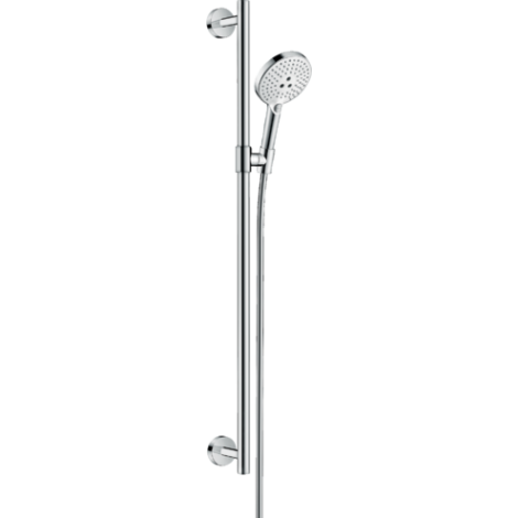 - HANSGROHE Raindance Select S Zestaw prysznicowy 120 3jet z drążkiem 90 cm biały/chrom 26322400 - 26322400 - Łazienki Szydłowski