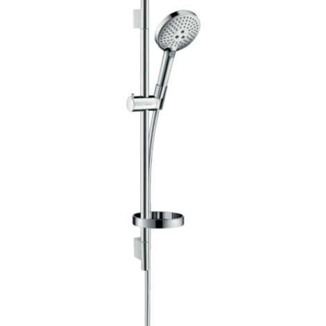  - HANSGROHE Raindance Select S Zestaw prysznicowy 120 3jet z drążkiem 65 cm i mydelniczką chrom 26630000 - 26630000 - Łazienki Szydłowski