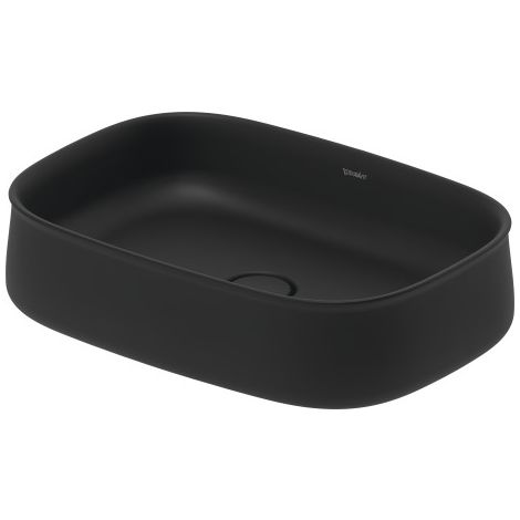 - DURAVIT Zencha umywalka nablatowa 55 x 39 cm antracyt mat 2373551379 - 2373551379 - Łazienki Szydłowski