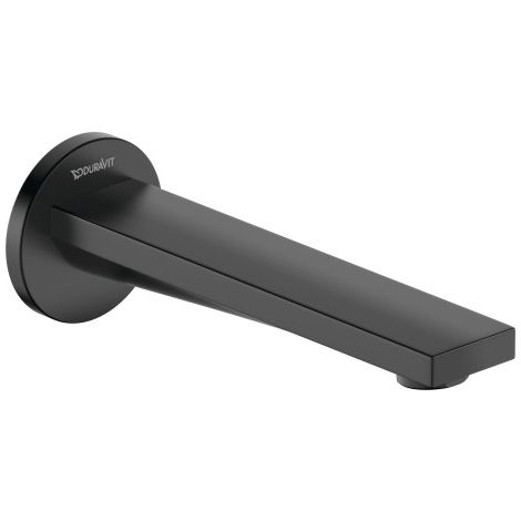 - DURAVIT Tulum Wylewka wannowa czarny mat TU5240010046 - TU5240010046 - Łazienki Szydłowski