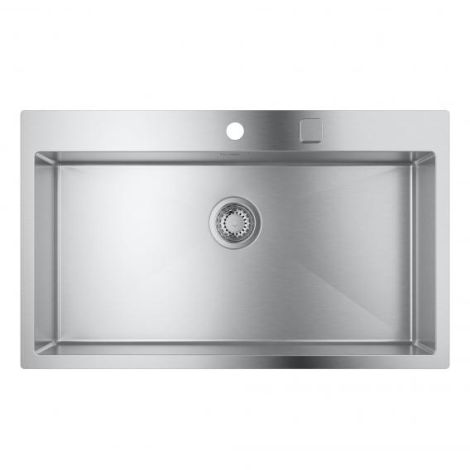 - GROHE-K800 Zlewozmywak 84,6x51 cm stal szlachetna 31584SD1 - 31584SD1 - Łazienki Szydłowski