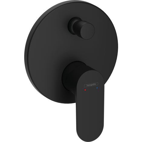 - HANSGROHE Rebris S bateria wannowa czarny mat 72467670 - 72467670 - Łazienki Szydłowski