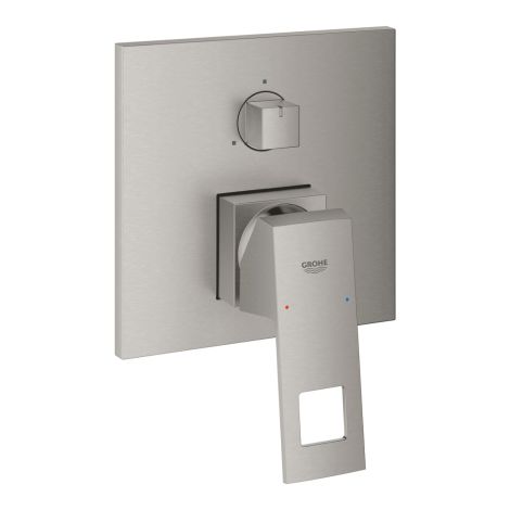  - GROHE-Eurocube bateria do obsługi trzech wyjść wody kolor stal nierdzewna 24094DC0 - 24094DC0 - Łazienki Szydłowski