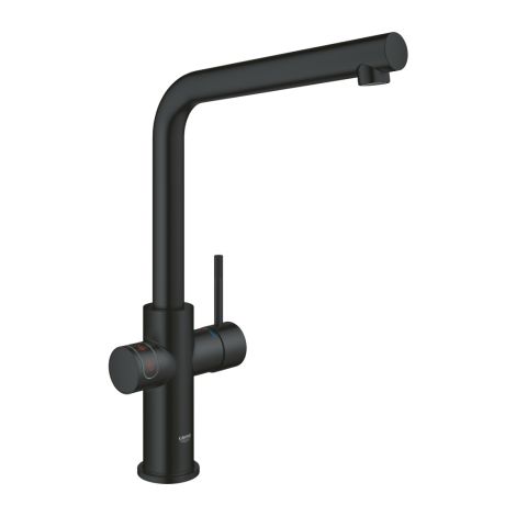 - GROHE-Red Duo Wylewka i bojler w rozmiarze M aksamitna czerń 30327KS1 - 30327KS1 - Łazienki Szydłowski