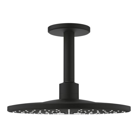  - GROHE-RAINSHOWER SMARTACTIVE 310 Deszczownica z przepustem stropowym 142 mm, 2 strumienie, phantom black 22124KF0 - 22124KF0 - Łazienki Szydłowski