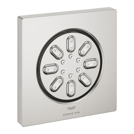 - GROHE-AQUA Rainshower Prysznic boczny kwadratowy, 2 strumienie kolor stal nierdzewna 26802DC0 - 26802DC0 - Łazienki Szydłowski