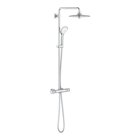  - GROHE-Euphoria System 260 zestaw natryskowy z termostatem chrom 27615002 - 27615002 - Łazienki Szydłowski