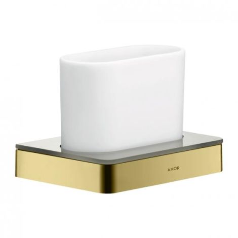 - Axor Universal Kubek do mycia zębów złoty optyczny polerowany 42834990 - 42834990 - Łazienki Szydłowski