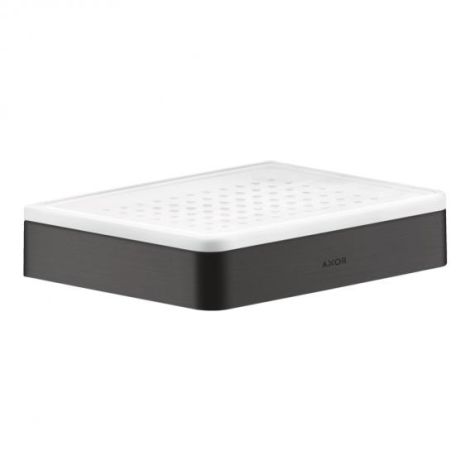 - Axor Universal Mydelniczka czarny chrom szczotkowany 42803340 - 42803340 - Łazienki Szydłowski