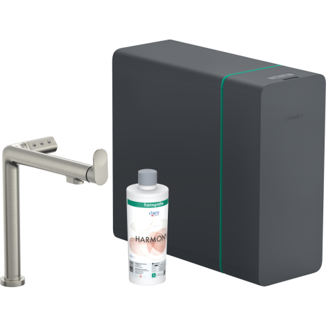  - HANSGROHE Aqittura M91 SodaSystem 240, 1jet bateria kuchenna kolor stal nierdzewna 76837800 - 76837800 - Łazienki Szydłowski