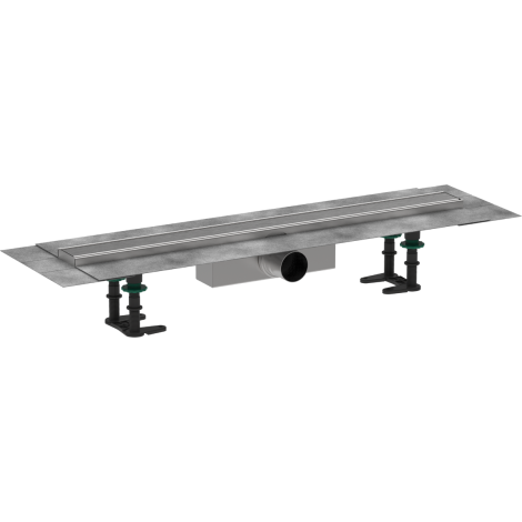  - HANSGROHE RainDrain Compact Komplet odpływowy prysznicowy 700 do montażu standardowego Stal Szlachetna Szczotkowana 56176800 - 56176800 - Łazienki Szydłowski