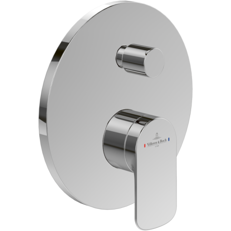  - Villeroy&Boch O.novo bateria wannowo-prysznicowa podtynkowa, element zewnętrzny, chrom TVS10435300061 - TVS10435300061 - Łazienki Szydłowski