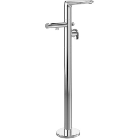- Villeroy&Boch Antao stojąca bateria wannowa, chrom TVT11100400061 - TVT11100400061 - Łazienki Szydłowski
