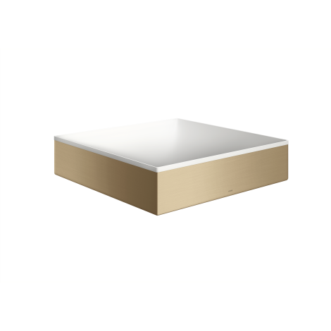 - Axor Suite Basins & Bathtub Umywalka nablatowa 40 x 40 cm brąz szczotkowany 42003140 - 42003140 - Łazienki Szydłowski